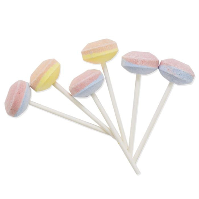 Ausgepackte Smarties Pops