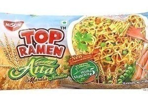 Nissin Top Ramen, Atta Masala, (Packung mit 4) – 280g
