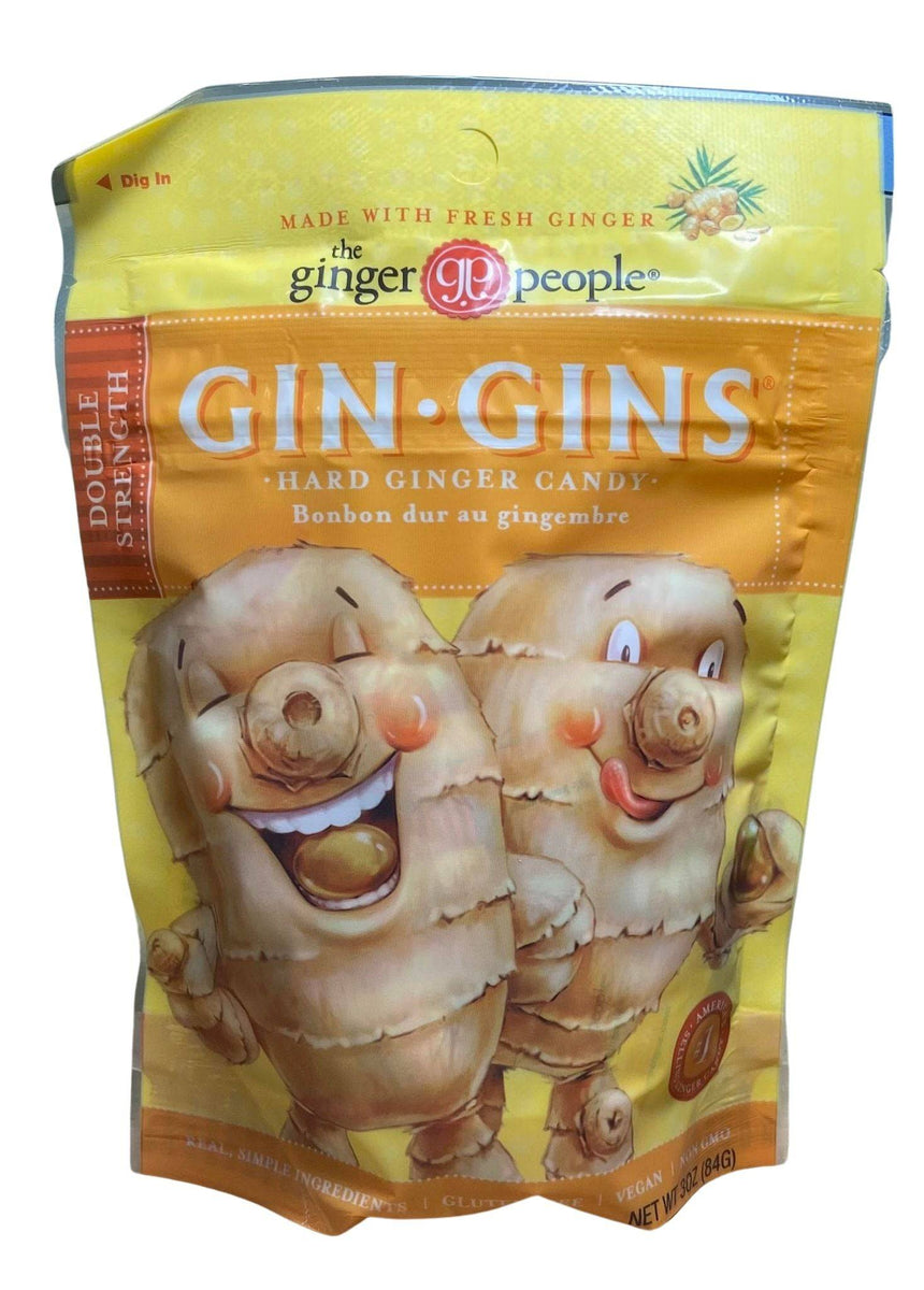 Ingwer Süßigkeiten, Gin-Gins, hart
