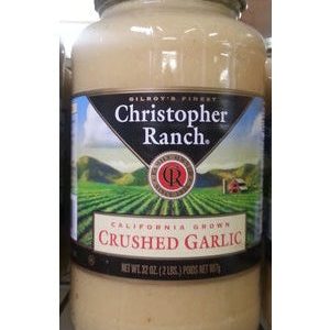 Zerkleinerter Knoblauch Christopher Ranch Gilroy Kalifornien 32 oz Bester Preis 37