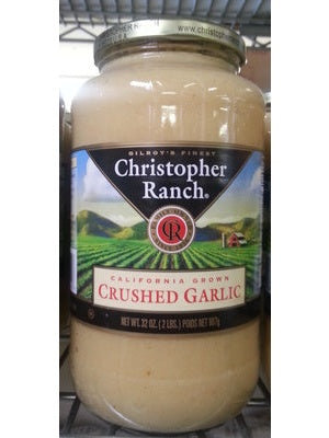 Zerkleinerter Knoblauch Christopher Ranch Gilroy Kalifornien 32 oz Bester Preis 37