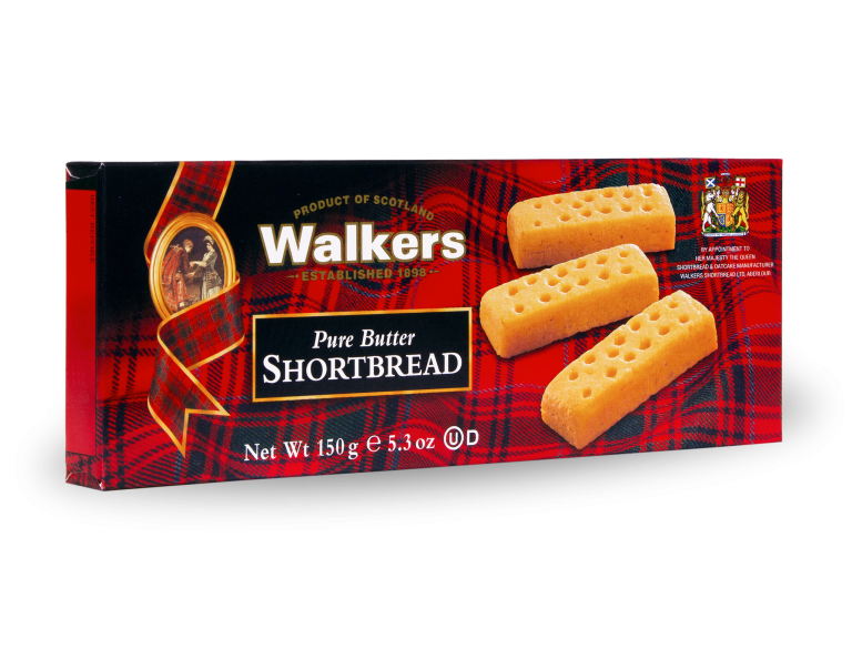 Walkers rein Butter Shortbread Fingers- 5,3 Unzen Box