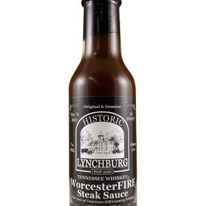 Historic Lynchburg Tennessee Whiskey WorcesterFIRE Steak Soße