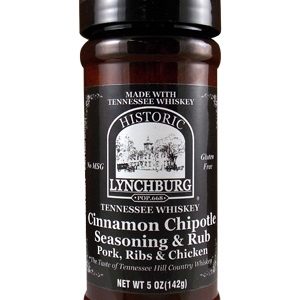 Historic Lynchburg Tennessee Whiskey Zimt Chipotle Würzung und Reiben