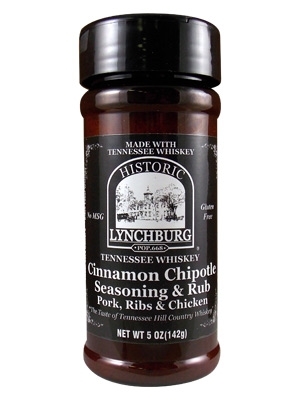 Historic Lynchburg Tennessee Whiskey Zimt Chipotle Gewürze und Reiben