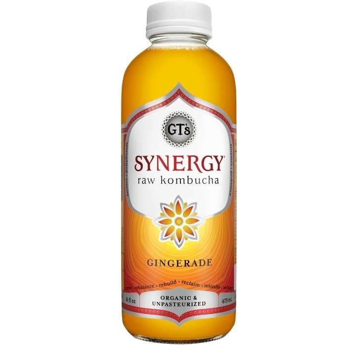 GT's SYNERGY Raw Kombucha 16 fl oz – Mehrere Geschmacksrichtungen