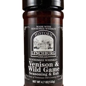 Historic Lynchburg Tennessee Whiskey Venison and Wild Game Würzung und Reiben