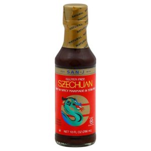 San-J Glutenfreie Marinade & Rühr-Fry Szechuan heiß & würzig