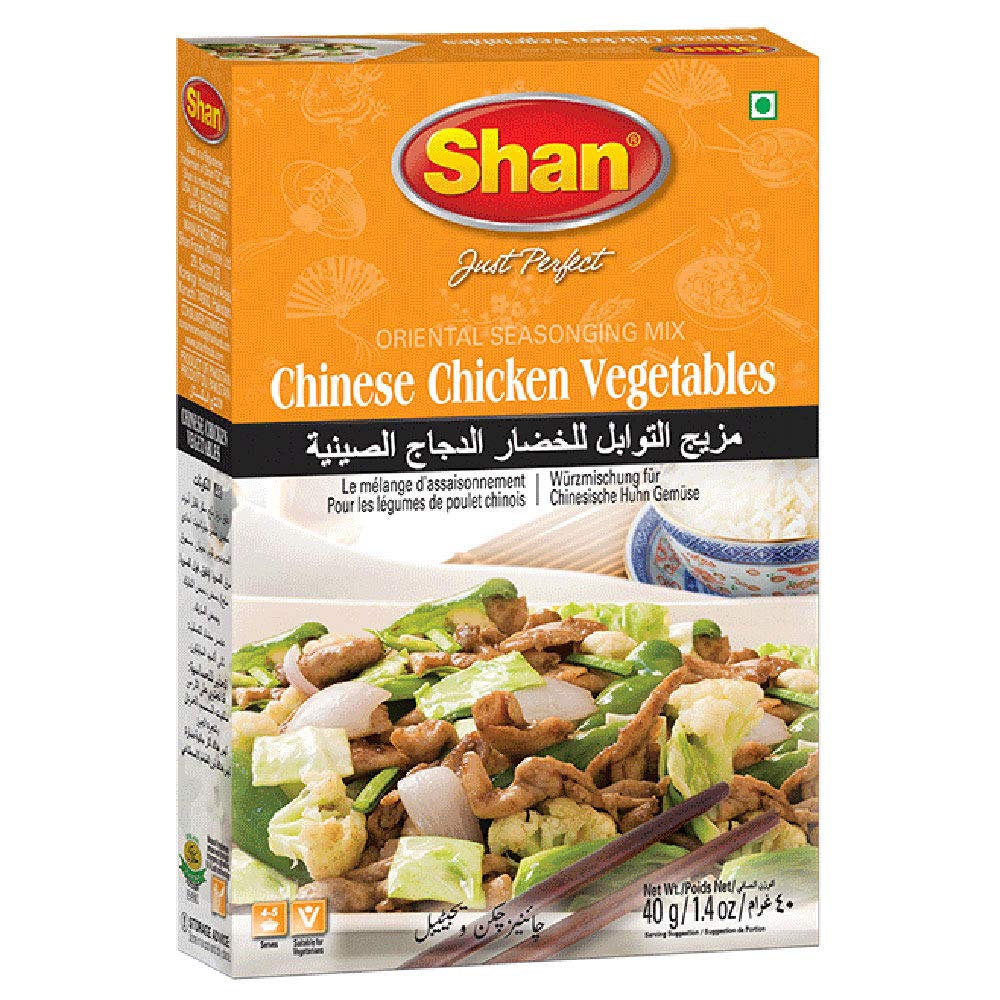 Shan Chinese Hähnchen Vegetables Orientalische Gewürzmischung 40g