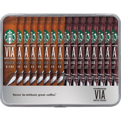 Starbucks Japan, VIA, House Blend & Italian Roast“ in einer Dose, 16 Stück