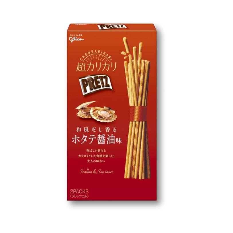 Pretz Super knusprig Keks Sticks – Jakobsmuschel Sojasauce