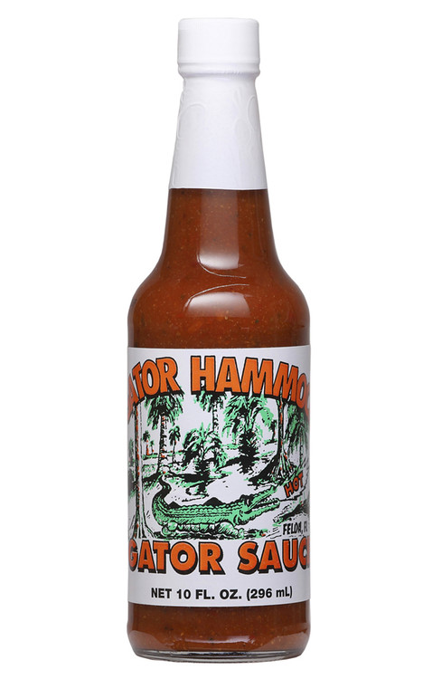 Gator Hammock Hot Gator Sauce, 10oz