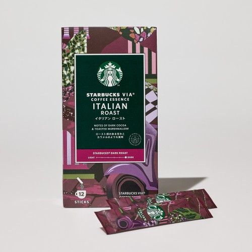 Starbucks Japan, VIA Serie, “Italienischer Braten”, 12 Stäbchen