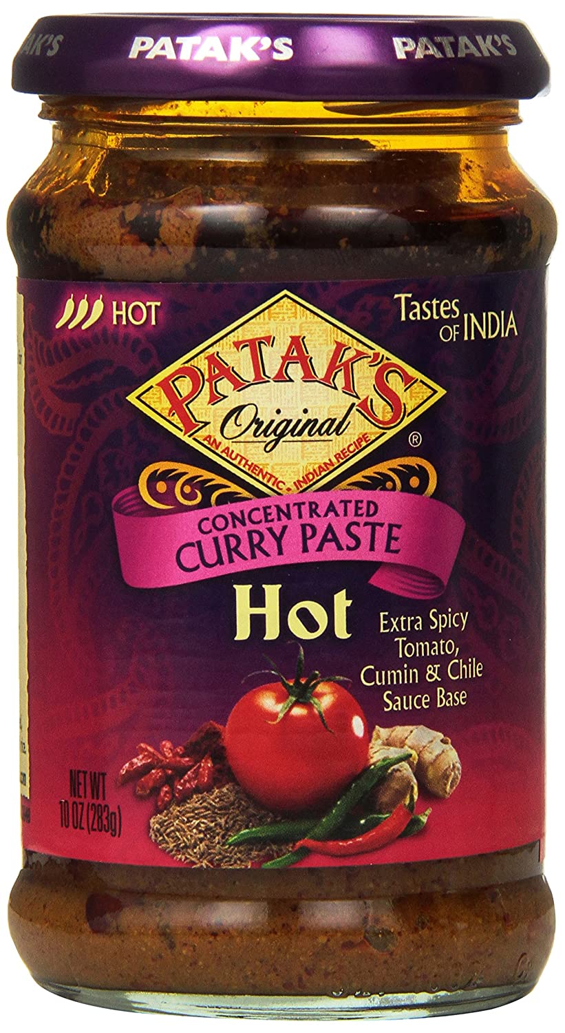 Pataks heiße Currypaste (10 Oz)