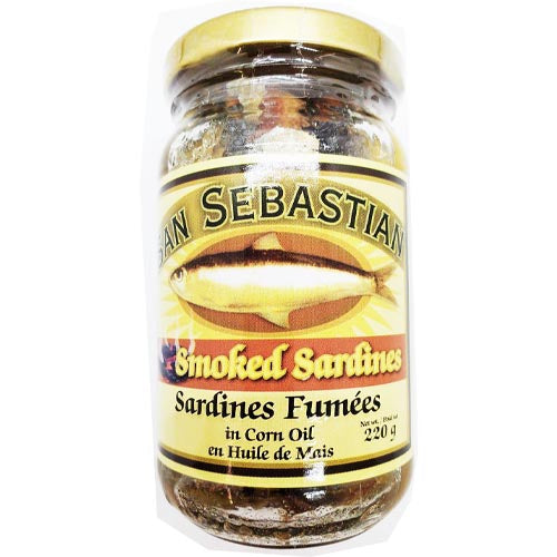 San Sebastian – Geräucherte Sardinen in Maisöl – 220 G