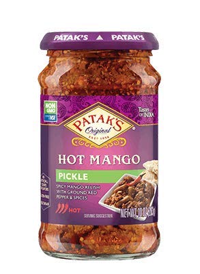 Patak's Hot Mango Pickle (10 Oz)
