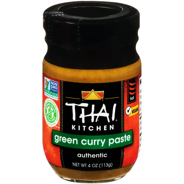 Thailändische Küche Glutenfreie grüne Currypaste, 4 Unzen