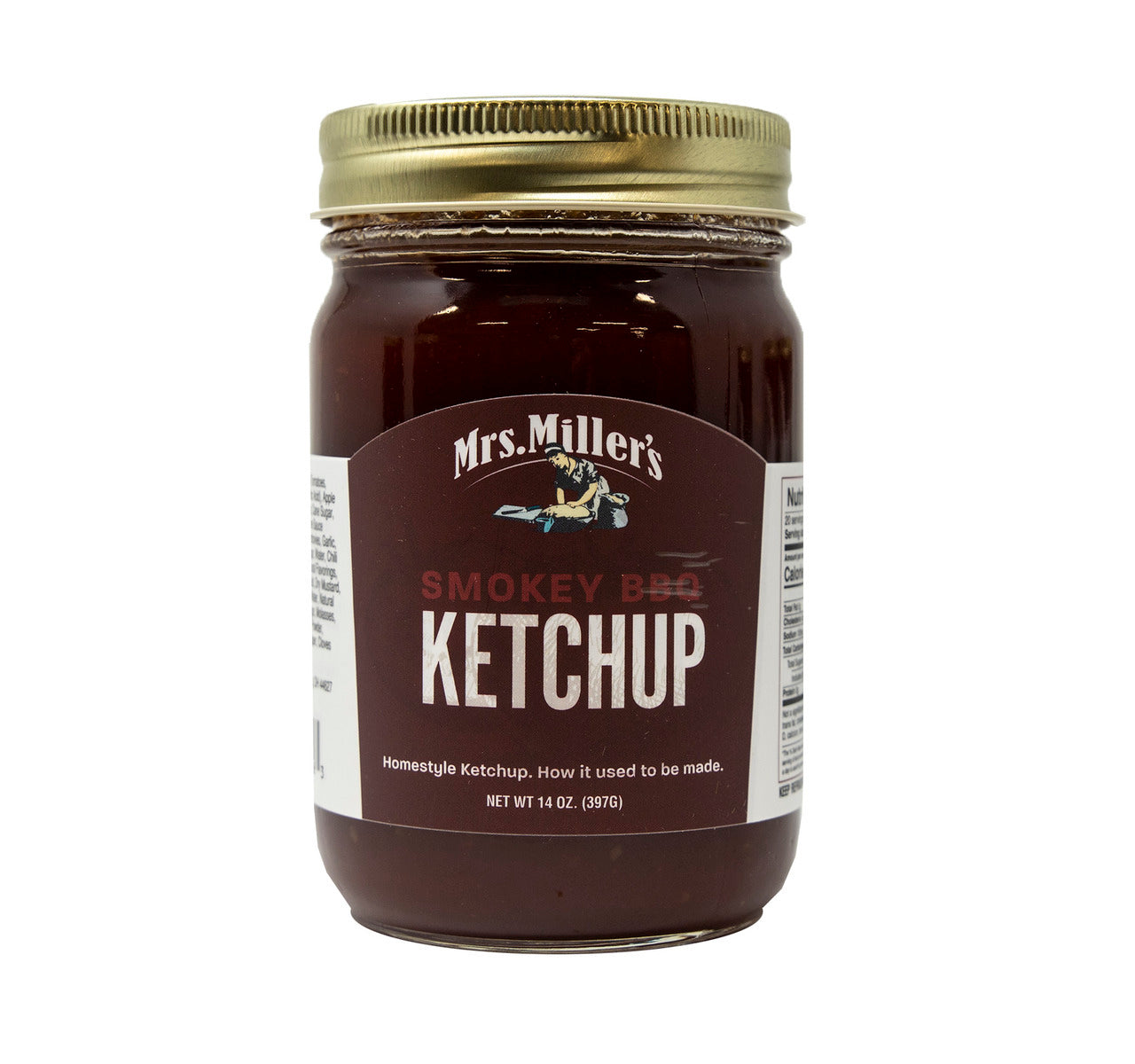 Mrs. Miller’s Smokey BBQ Ketchup – 14oz