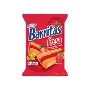 Marinela Barritas Fresa Erdbeeren gefüllte Kekse – (Mexiko) – 4pcs