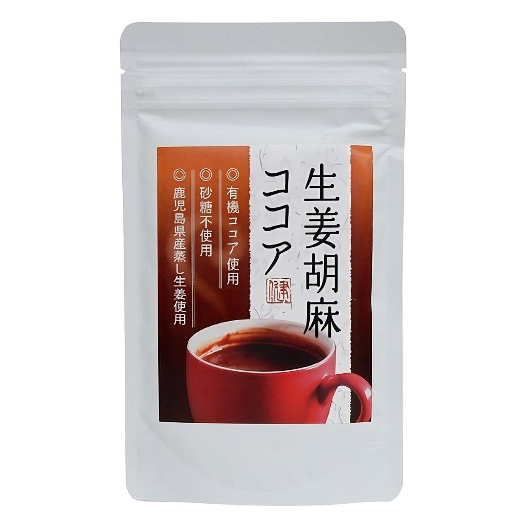 Takusei Bio Kakao und Ingwer zuckerfreie heiße Schokolade Mischung 75g