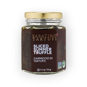 Sabatino Truffles – in Scheiben schwarze Sommertrüffel in extra nativen Oliven