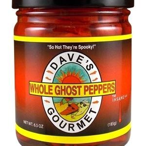 Dave’s Gourmet ganze Geisterpaprika, 6,5 Unzen.
