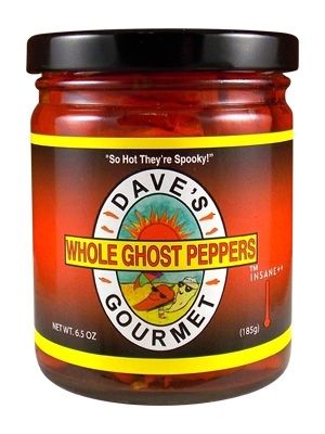 Dave's Gourmet Ganze Ghost Peppers, 6,5 Unzen