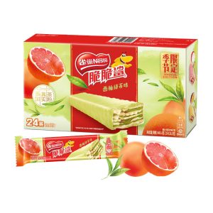 Nestle Crispy Shark Grapefruit grüne Tee Geschmack Waffel 446.4g