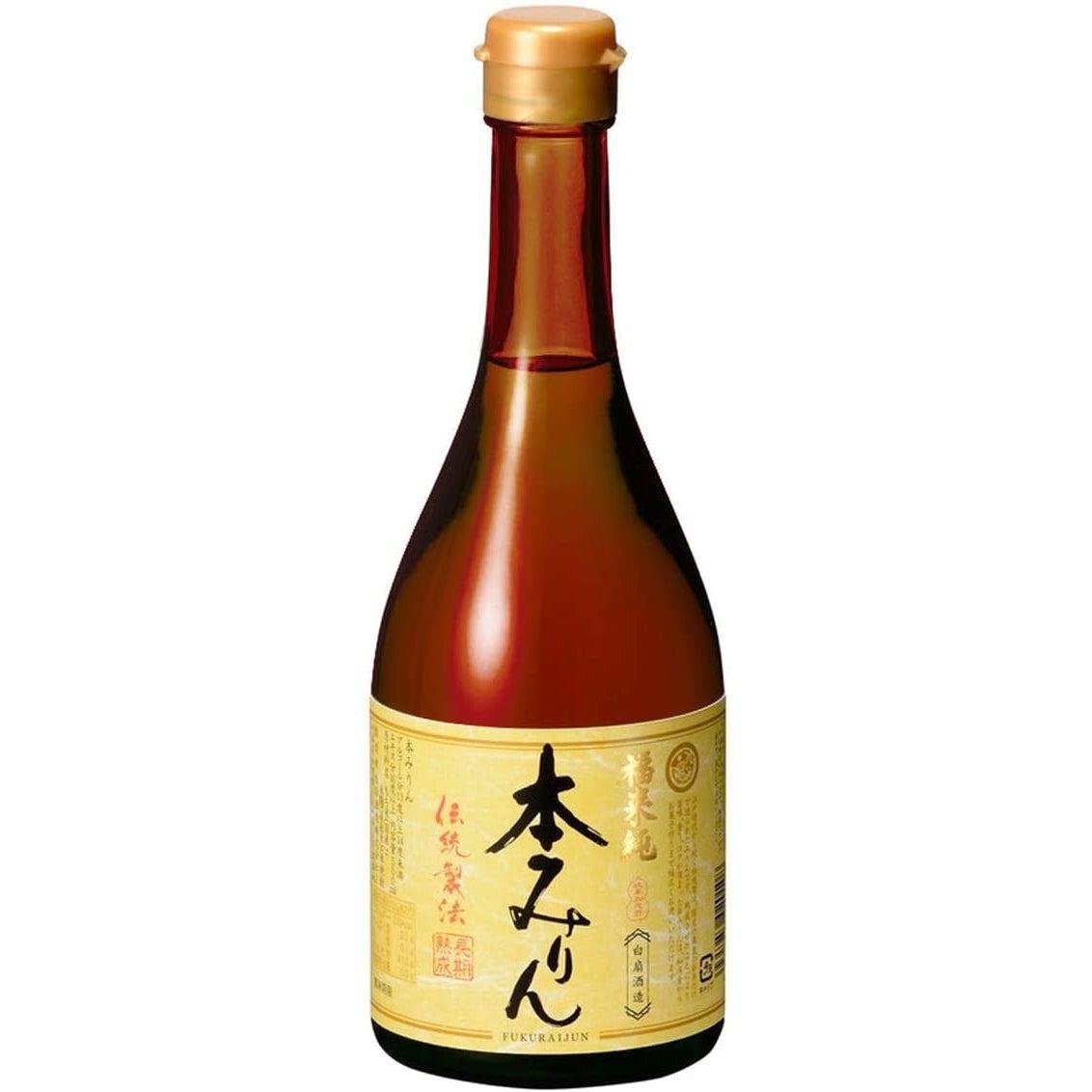 Hakusen Fukuraijun Hon Mirin Artisanal süß Reis Gewürz 500ml