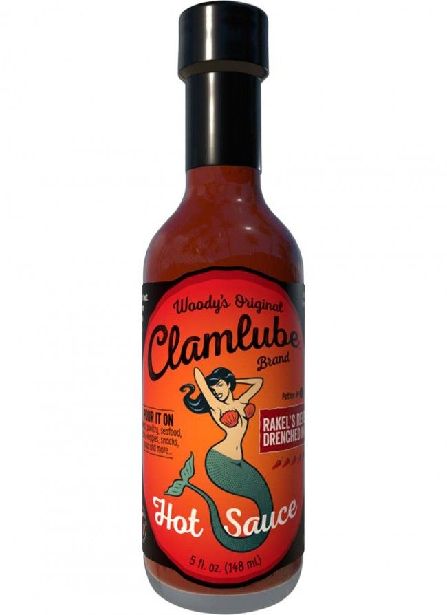 Woody's Original Clamlube Brand Rakel's Revenge in Feuer heißer Sauce, 5oz