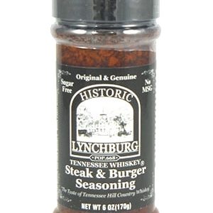 Historic Lynchburg Tennessee Whiskey Steak and Burger Gewürze, . – 6oz