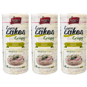 La Bonne Crispy Thin Maiskuchen koscher für Passover, 2,9 Unzen (3-Pack)