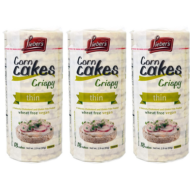 La Bonne knusprig dünn Mais Kuchen Koscher für Pessach, 2,9 Unzen (3-Packung)