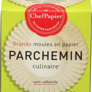 Backbecher, Pergamentpapier, groß