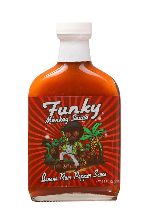 Funky Monkey Banane Rum Pfeffersauce, 5,7 oz