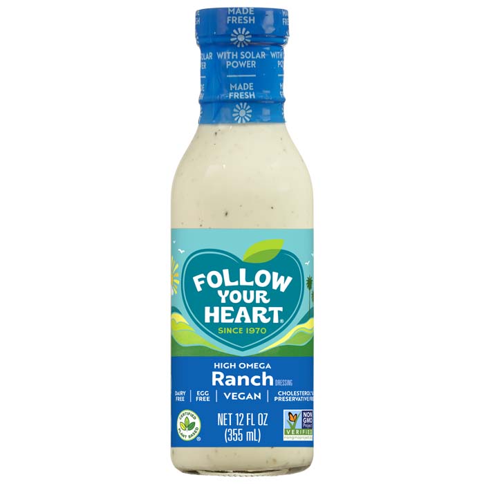 Folgen Sie Ihrem Herzen – Vegan Ranch Salat Dressing, 12 fl oz