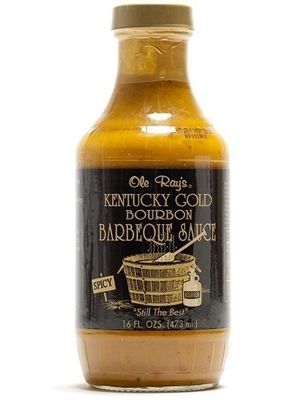 Das Kentucky Gold von Ole Ray Bourbon Grillsauce, 16oz