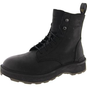 Hi-Line Lace Schnürstiefeletten aus Leder