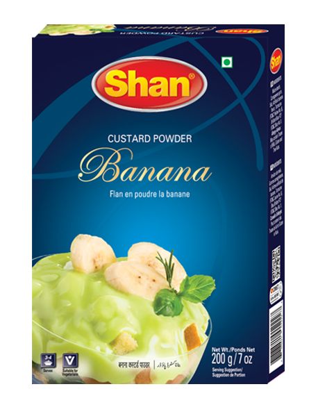 Shan Custard Pulver Banane 7 oz (200g)