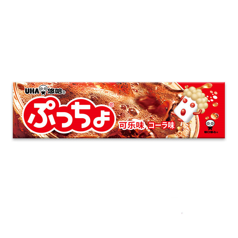 UHA Puccho Weich zum Kauen Süßigkeiten Cola Geschmack 50g