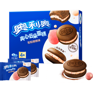 Oreo Sponge Kuchen with weißer Pfirsichgeschmack – 88g