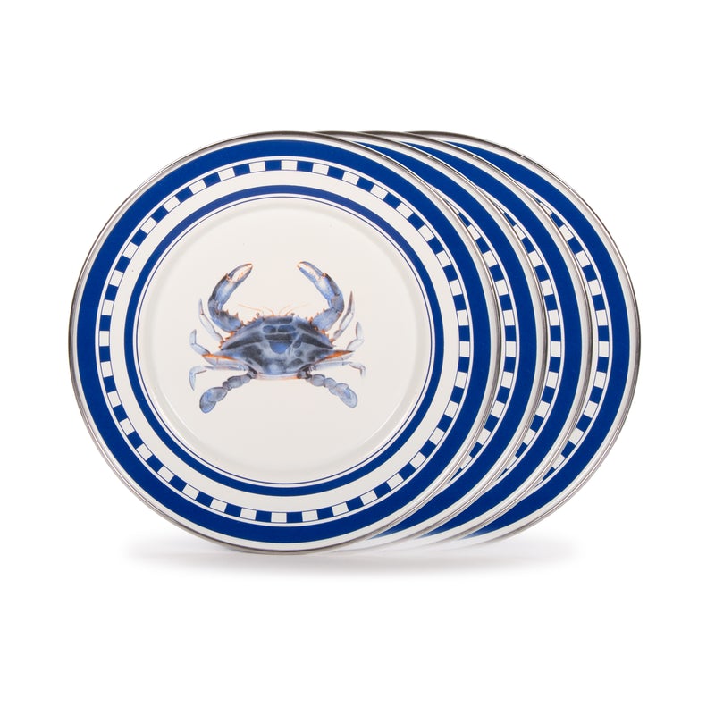 Golden Rabbit Blau Crab Sandwich Teller