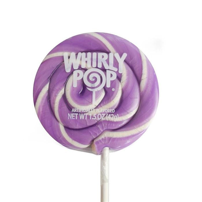 Lavendel & Weiß Whirly Pops – 1,5 oz