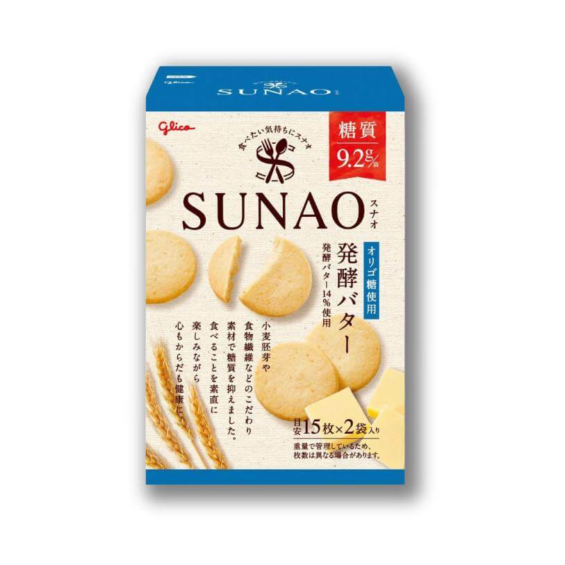 Glico Sunao – Fermentierte Butterkekse