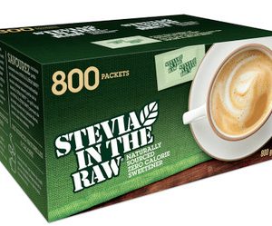 Stevia in The roh, 800 Packungen