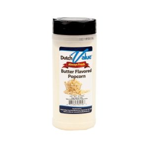 Dutch Value Butter aromatisierte Popcornsalz 16 Unzen Flasche