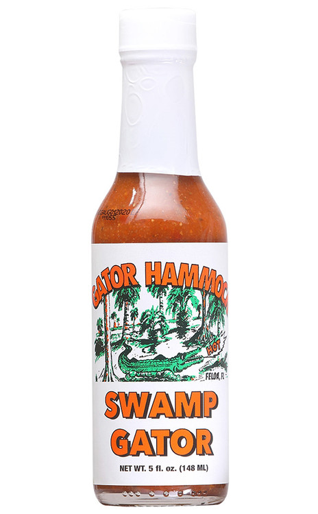 Gator Hammock Swamp Gator scharfe Sauce. – 5oz