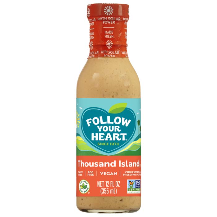 Folge deinem Herzen – Vegan Thousand Island Salatdressing, 12oz