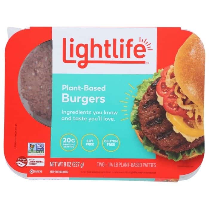 LightLife – Burger, 8oz – Packung mit 8