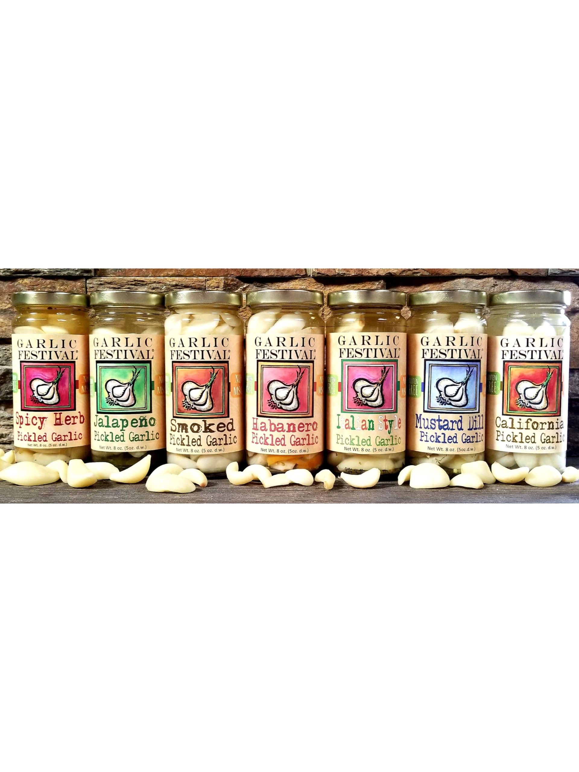 Eingelegter Knoblauch California Knoblauch Festival Lebensmittel 32
